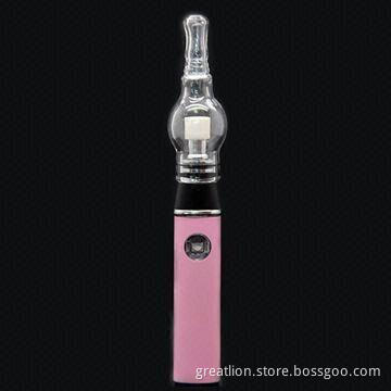 Glass globe wax herb vaporizer, wholesale glass wax e-cig wax vaporizer
